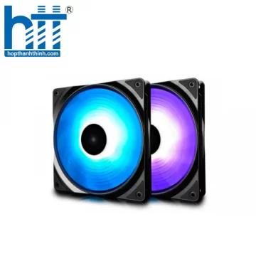 Fan Case Deepcool RF140-2 IN 1 (2 Fan / Màu đen) 