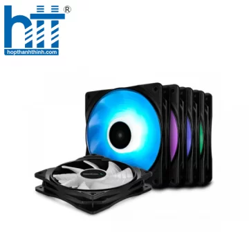 Fan Case Deepcool RF120M-5 IN 1 (5 Fan / Màu đen) 
