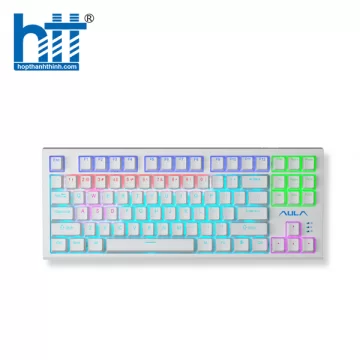 AULA F3032 BÀN PHÍM CƠ GAMING (Phiên bản màu trắng/Red switch)
