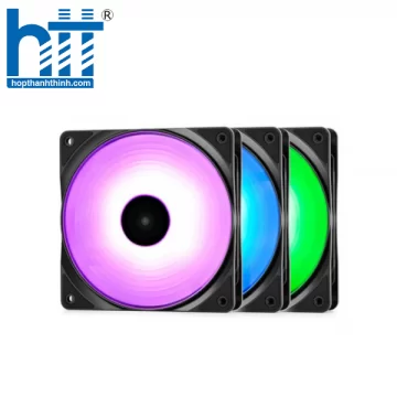 Fan Case Deepcool RF120-3 IN 1 (3 Fan / Màu đen) 