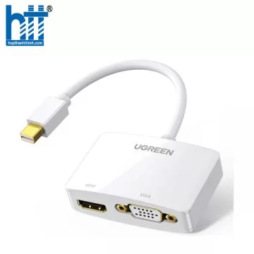 Ugreen 10429 2M màu Trắng Cáp Mini Displayport 2 đầu cao cấp MD111 20010429