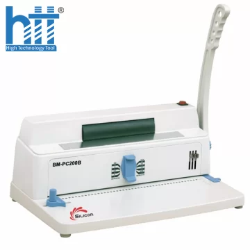 Máy Đóng Sách Gáy Xoắn Cuộn Silicon BM-PC200B