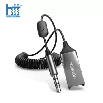Bộ thu Bluetooth 5.0 dây lò xo tiện lợi, chống rối UGREEN 70603