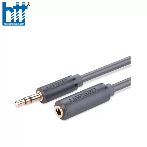 Ugreen 10781 0.5M màu Đen Cáp âm thanh 3.5mm nối dài AV124 20010781
