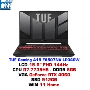 Laptop gaming ASUS TUF Gaming A15 FA507NV LP046W
