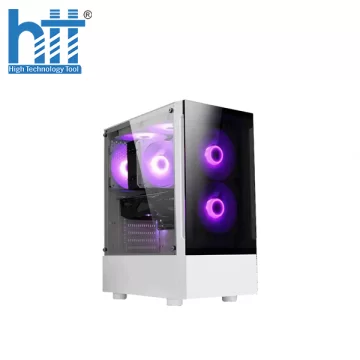 VỎ CASE XTECH F2  (MID TOWER/MÀU TRẮNG)