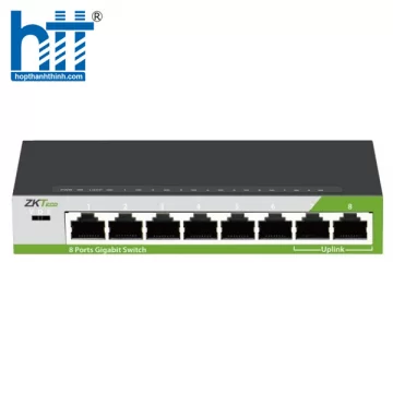 8-Port 10/100/1000Mbps Smart Ethernet Switch ZKTeco E062-16-G