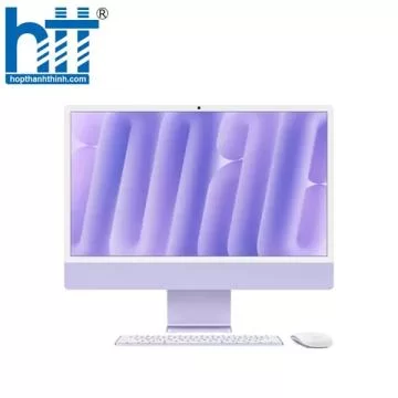 Máy tính AIO Apple IMAC M4 Z1E700055 (8C CPU/8C GPU/16GB RAM/256GB SSD/24-inch-4.5K/Tím/Mac-OS)