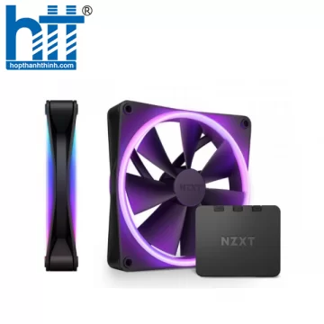 Fan Case NZXT F140 RGB DUO Twin Pack - Black (RF-D14DF-B1) 