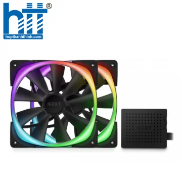 Fan Case NZXT Aer RGB 2 140mm Twin Starter Pack - Black (HF-2814C-DB) 