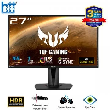 Màn hình ASUS TUF GAMING VG27AQ 27" IPS 2K 165Hz G-Sync HDR chuyên game