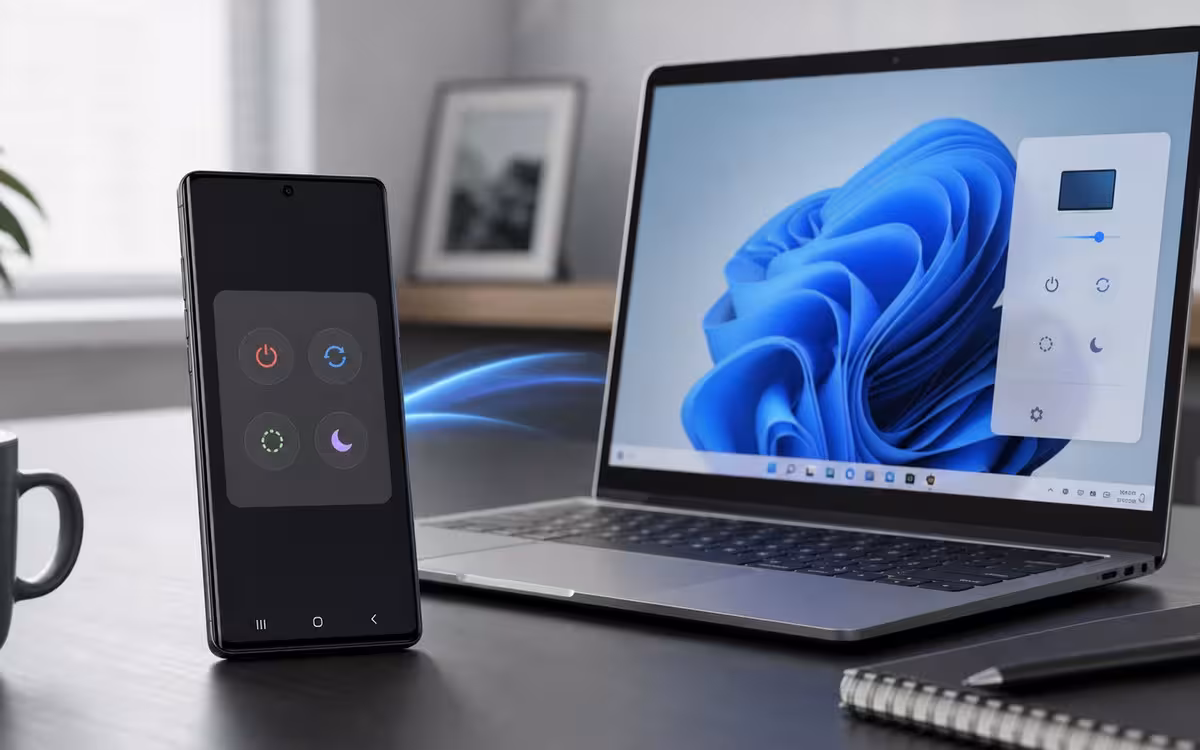 Microsoft phát triển tính năng điều khiển nguồn PC Windows 11 từ điện thoại Android