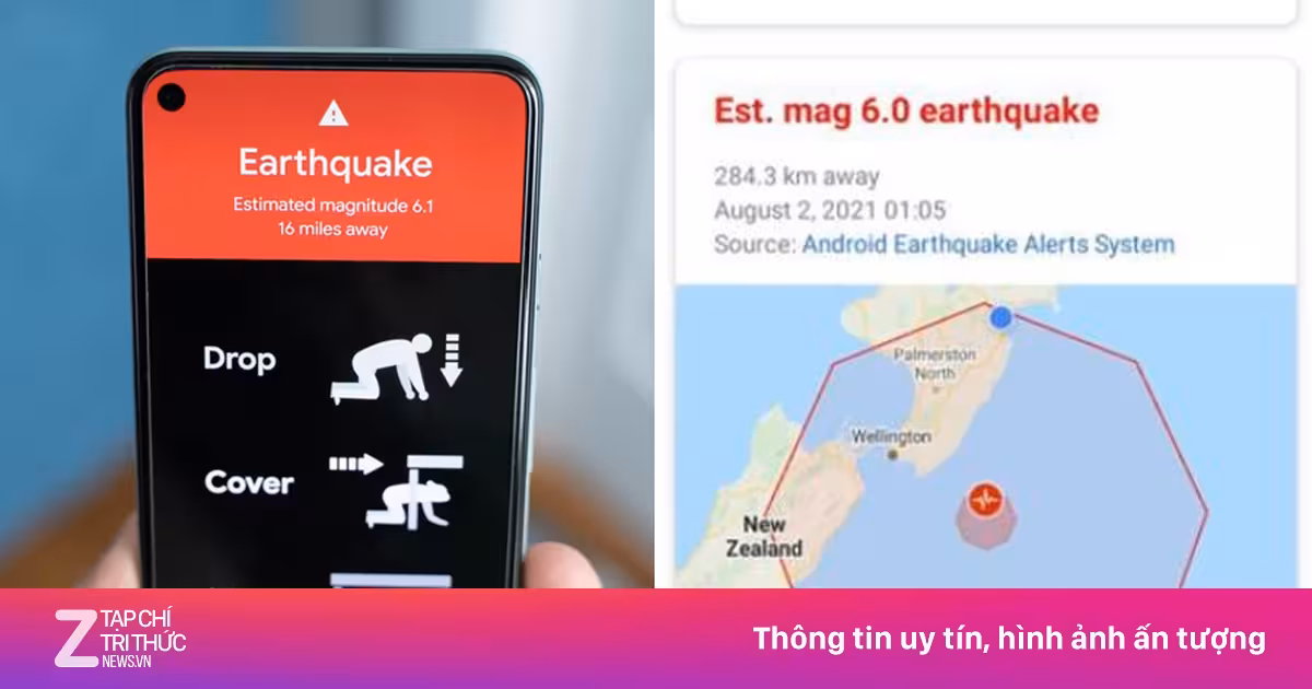 Vai trò của smartphone trong việc phát hiện và cảnh báo động đất sớm