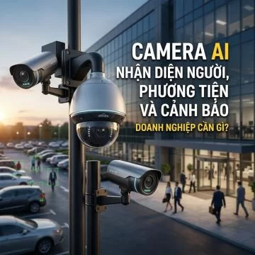 Camera AI nhận diện người, phương tiện và cảnh báo: Doanh nghiệp cần gì?