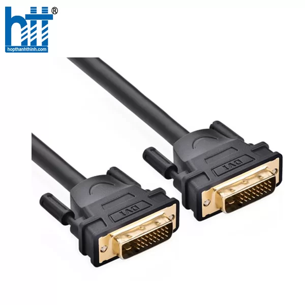 Ugreen 11672 1M màu Đen Cáp tín hiệu DVI 24 + 1 DV101 20011672