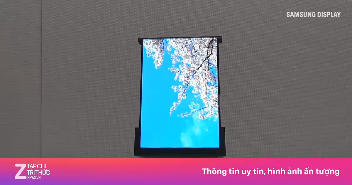 Samsung chuẩn bị ra mắt điện thoại màn hình cuộn đột phá vào năm 2028