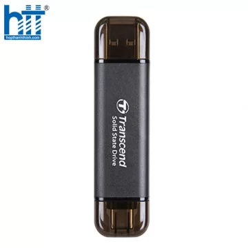 Ổ CỨNG DI ĐỘNG PORTABLE SSD 512GB TRANSCEND ESD310C MÀU ĐEN