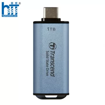Ổ CỨNG DI ĐỘNG PORTABLE SSD 1TB TRANSCEND ESD300C MÀU XANH BLUE