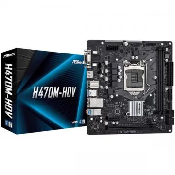 Mainboard ASROCK H470M-HDV (Intel), H470M-HDV