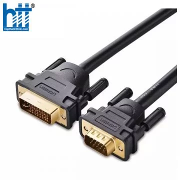 Ugreen 11677 Cáp chuyển đổi DVI 24+5 dương sang VGA dương dài 2m DVI24+5 male to VGA male cable DV102 10011677