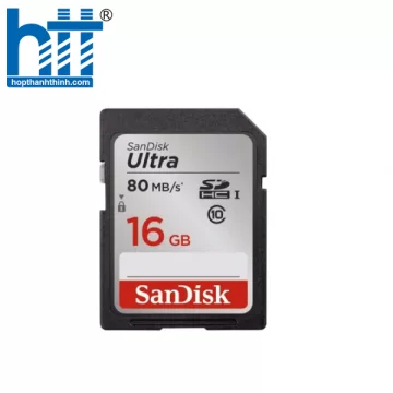 Thẻ nhớ SDHC SanDisk 16Gb Class 10