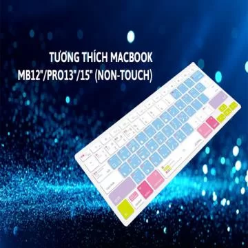 Phủ Phím JCPAL VERSKIN LEARN For Macbook - MB12