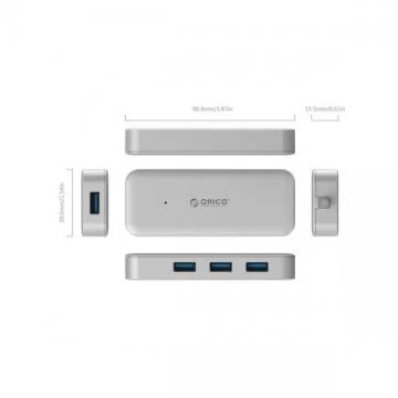 HUB USB Orico TC4U-U3-SV