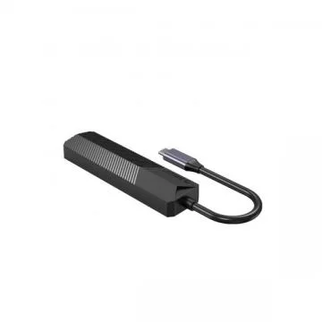 Bộ chia USB-C Hub 6 in 1, Đen, ORICO MDK-6P-BK