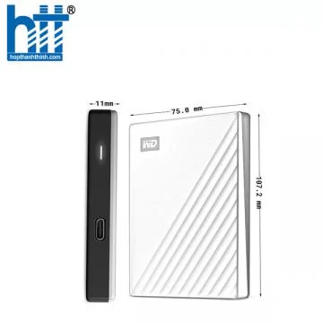 Ổ CỨNG DI ĐỘNG 1TB 2.5 INCH WD MY PASSPORT USB 3.2 - WDBYVG0010BRD-WESN