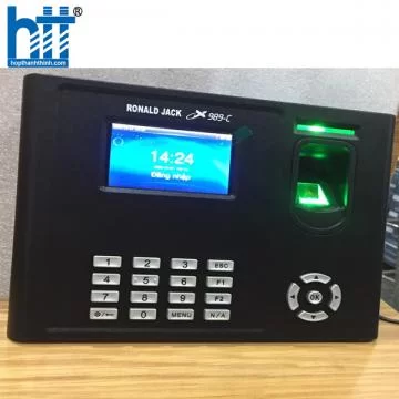 Máy chấm công vân tay, thẻ cảm ứng RONALD JACK X989-C