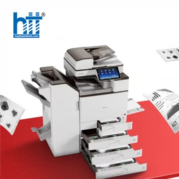 Máy Photocopy Ricoh Đa Chức Năng MP3555SP (Bộ nạp và đảo bản gốc tự động DF3090 + Mực MP3554S +Chân máy 103545)