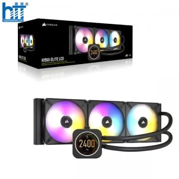 Tản nhiệt all in one Corsair H150i ELITE CAPELLIX LCD