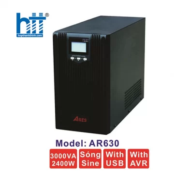 Bộ lưu điện UPS ARES AR630 (3000VA/2400W)