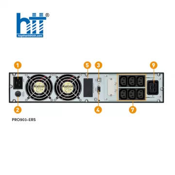 Bộ lưu điện UPS PROLINK PRO903-ERS (3000VA/2700W)