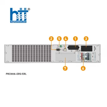 Bộ lưu điện UPS PROLINK PRO906-ERS (6000VA/5400W)