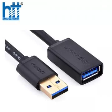 Ugreen 10373 2M màu Đen Cáp tín hiệu nối dài USB 3.0 cao cấp US129 20010373