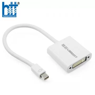 Ugreen 10402 15CM Màu Trắng Cáp chuyển đổi Mini DP sang DVI 24 + 5 10402 20010402