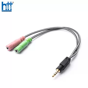 Cáp chuyển Soundmax Jack gộp Mic & Audio