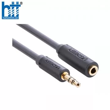 Ugreen 10781 0.5M màu Đen Cáp âm thanh 3.5mm nối dài AV124 20010781