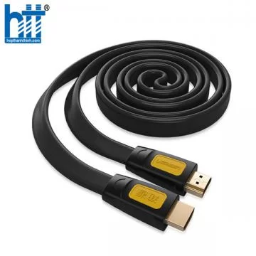 Cáp HDMI 1,5M sợi dẹt hỗ trợ 4Kx2K chính hãng Ugreen 11184