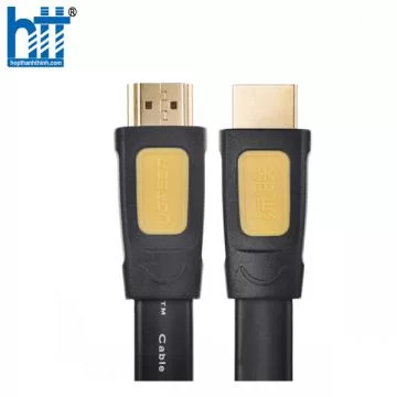 Cáp HDMI 2M sợi dẹt hỗ trợ 4Kx2K chính hãng Ugreen 11185 cao cấp