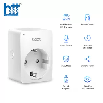 Ổ cắm điện mini thông minh TP-Link Tapo P100(1-pack)