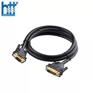 Ugreen 11677 Cáp chuyển đổi DVI 24+5 dương sang VGA dương dài 2m DVI24+5 male to VGA male cable DV102 10011677