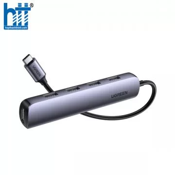 Bộ chuyển Type C to HDMI + 4 cổng USB 3.0 Ugreen 20197