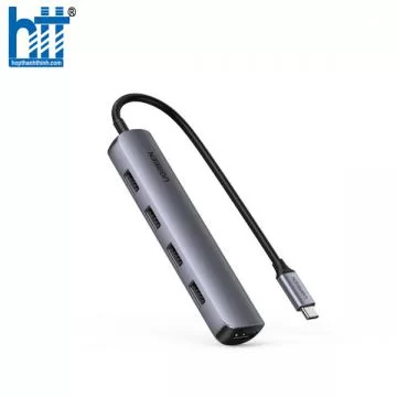 Bộ chuyển Type C to HDMI + 4 cổng USB 3.0 Ugreen 20197
