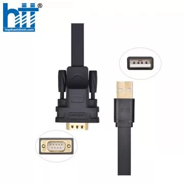 Cáp chuyển đổi USB to Com 2M chính hãng Ugreen 20218 cao cấp