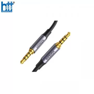 Ugreen 20782 2m Vỏ nhôm dây dù Cáp âm thanh 2 đầu 3.5mm AV183 20020782