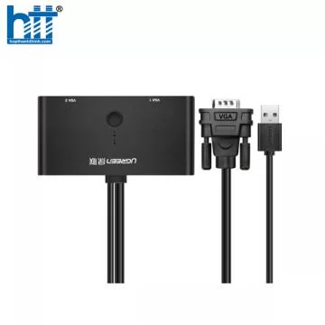 Bộ chuyển mạch VGA 2 vào 1 ra Ugreen 30711 Chính hãng