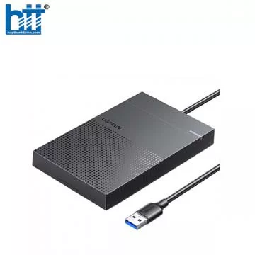 Hộp đựng ổ cứng 2,5 inch USB Type-A 3.0 chính hãng Ugreen 30719 cao cấp (Cáp liền)