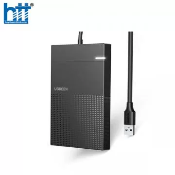 Hộp đựng ổ cứng 2,5 inch USB Type-A 3.0 chính hãng Ugreen 30719 cao cấp (Cáp liền)